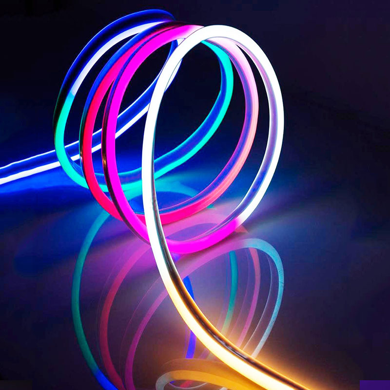 Bandes lumineuses LED en silicone