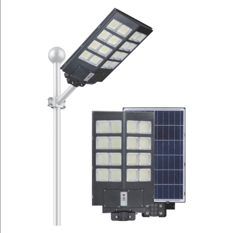 Lampadaire solaire tout-en-un avec batterie LiFePO4