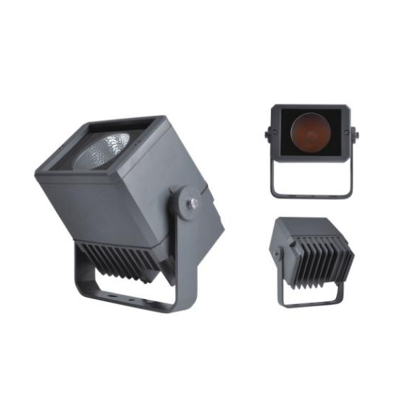 Lumière inondable à LED de cylindre rectangulaire
